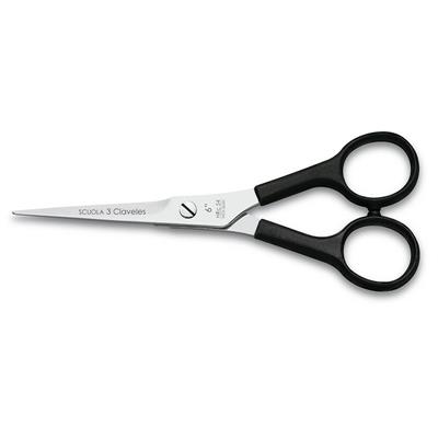 SCUOLA TIJERA PELUQ. 6" NEGRA D 3C